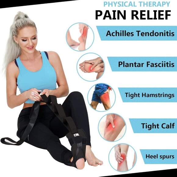Foot and Calf Fascia Stretcher for Plantar Fasciitis, Physiotherapy Stretching S - Picture 2 of 6